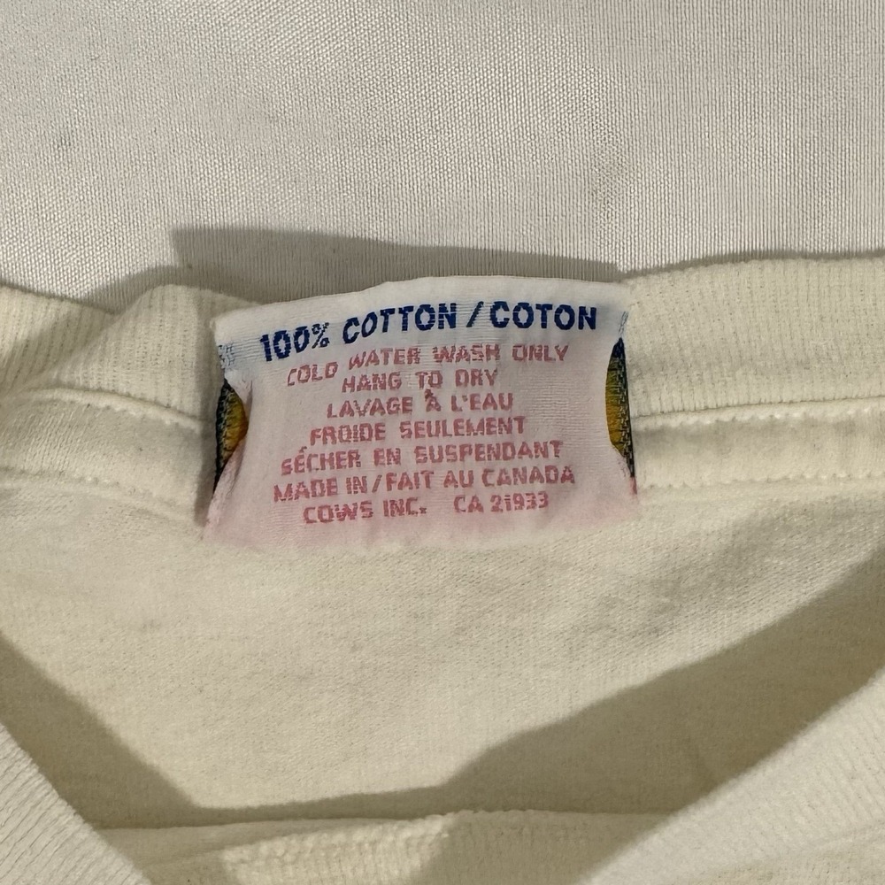Vintage 90s Marc Gallant Confederation Bridge Cows Prince Edward's Island L/XL - Picture 8 of 10
